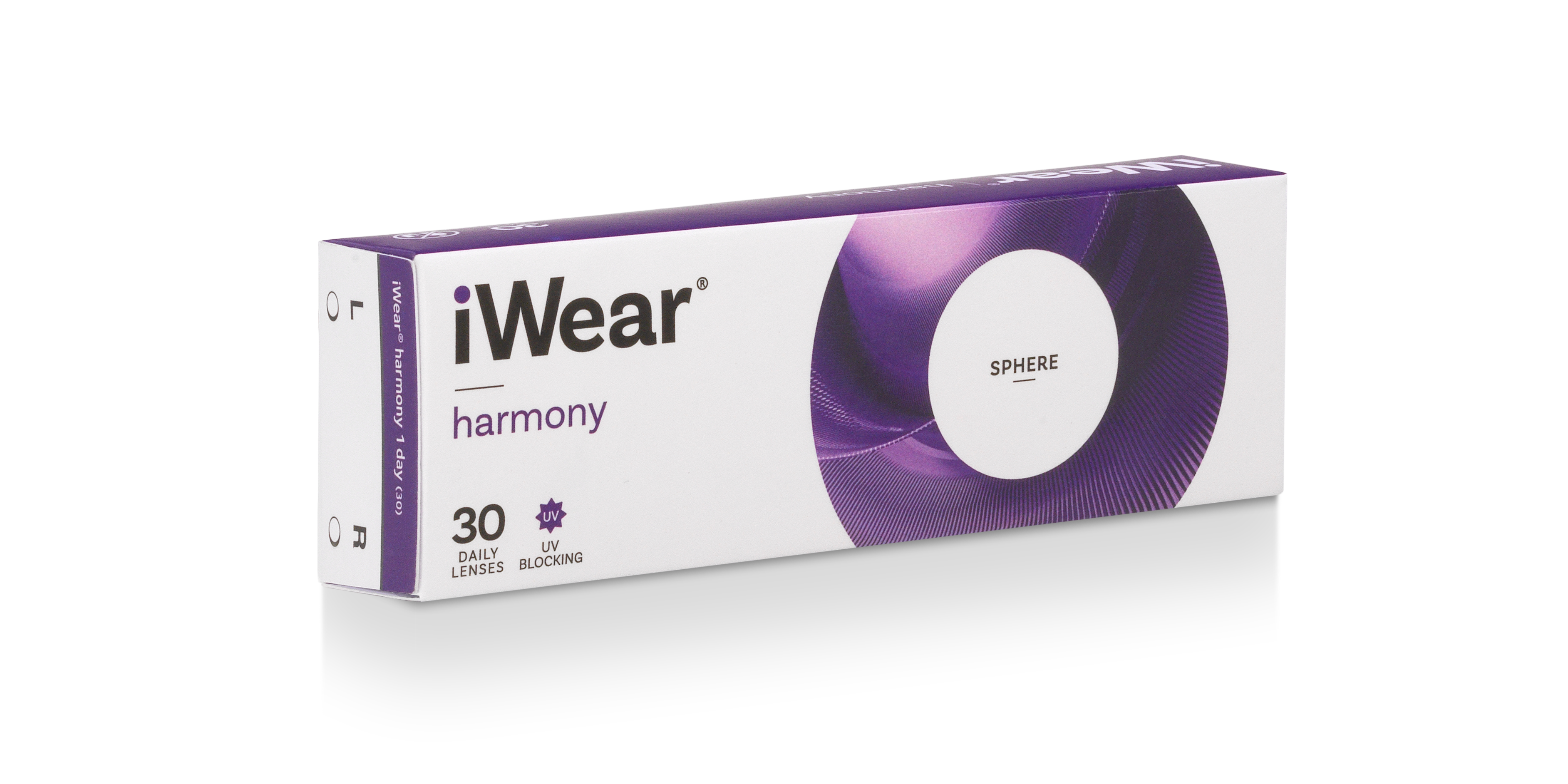 IWEAR IWEAR 1-DAY HARMONY SPHERE 30PK